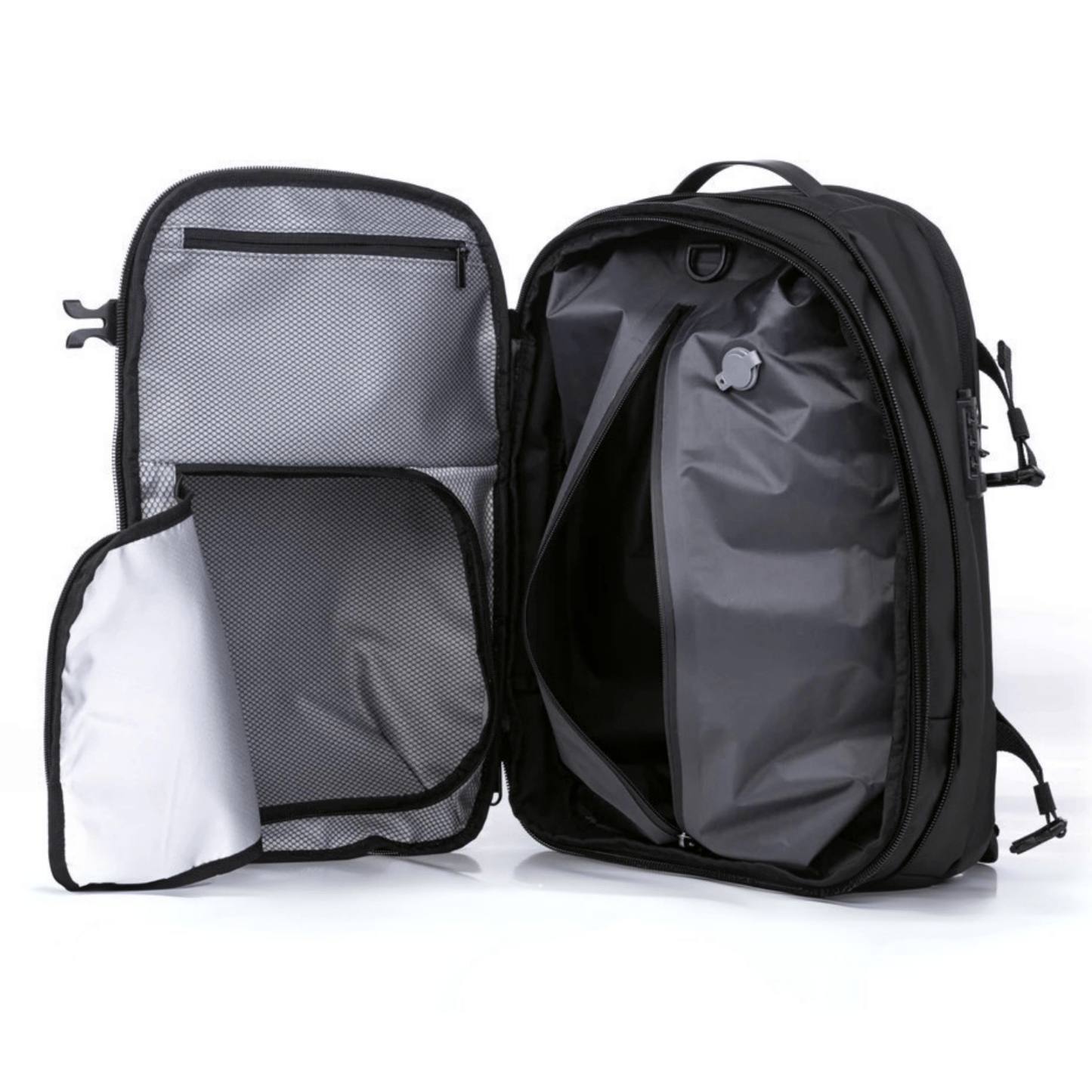 Airbag Lite travel backpack with vacuum compression